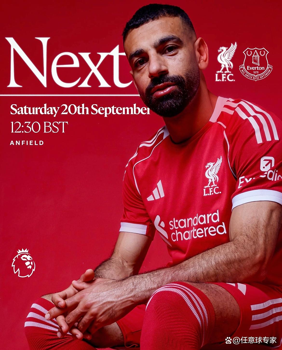 利物浦客场大胜埃弗顿，卫冕冠军领跑